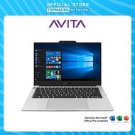 AVITA LIBER V14 Laptop (AMD Ryzen 5 , Radeon Vega 8, 8GB, 512GB, 14" FHD IPS, Star Silver, WIN10) [MS OFFICE]