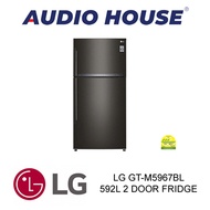 LG GT-M5967BL 592L 2 DOOR FRIDGE ***2 YEAR LG WARRANTY***10 YR WARRANTY ON MOTOR***