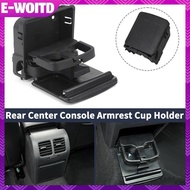 E-WOITD Rear Central Console Armrest Cup Holder Suitable For VW Jetta Mk5 Golf MK5 Mk6 GTI Eos Rabbi