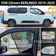 Suitable for 2019-2026 Citroen BERLINGO car window sunshade,front and side door sun baffle,sunscreen