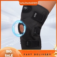 [wildwander.my] Hinged Knee Brace Adjustable Hinged Knee Support Knee Support Wrap for Knee Pain