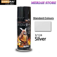 Samurai 03 / 124 Silver Standard Colour Aerosol Spray Paint 400ml