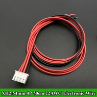XH2.54mm 4P-16P 3S~15S BMS Balance Cable Lithium Battery Protection Board Connection Wire 22AWG 50CM