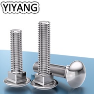 Carriage Bolt M4M5M6M8M12 | 304 Stainless Steel | YIYANG  Gate Pagar Panel