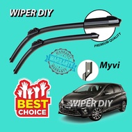 Perodua Myvi 2018 - Present Silicone Wiper Blade Windscreen Viper Pengelap Kereta