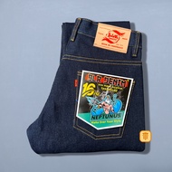 Raw Denim Selvedge Accent 16oz Indigo Denim Pants - BLR Neptunus