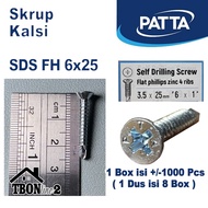 PTA SDS fh R4 6x25 6x32 Kalsi Screws SDS 4 Ribs Light Steel Screws