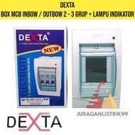 MCB Box DX123N IB/OB 2-3 Group Group + LP Indicator DEXTA DX-123N
