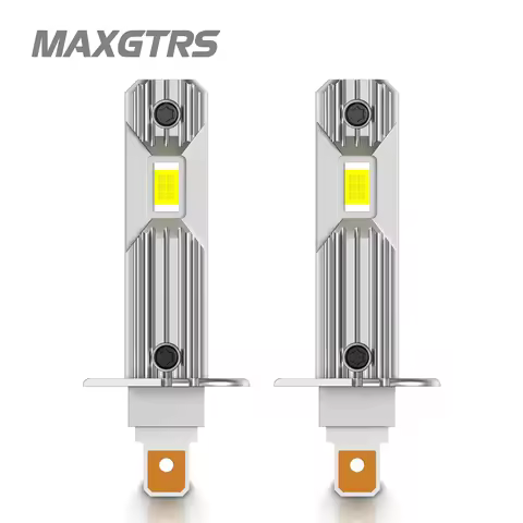 2Pcs Canbus Car Headlight H1 LED For Chevrolet VW Golf 5 BMW E30 E34 E36 Ford Fiesta MK7 Citroen C3 
