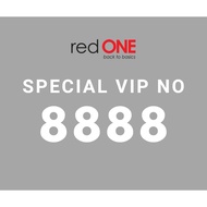 Special redONE VIP Number 8888 | Postpaid | New Number | Nice Number | 5G | Celcom Coverage