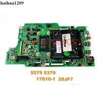 DELL/DELL Inspiron 13 5379 Notebook Motherboard 17810-1 i3 i5 i7 Motherboard