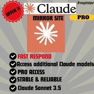 [ONLINE]𝓒𝓵𝓪𝓾𝓭𝓮 𝓟𝓡𝓞 MIRROR SITE | Claude Sonnet 3.5, Opus, Haiku | Advanced AI by Anthropic