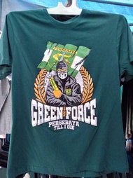Bonek Green Distro T-Shirt Persebaya 1927 Till I Die Casual Latest 2019Force
