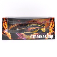 MOTORHELIX 1/64 HONDA CIVIC TYPE R FL5 J'S RACING