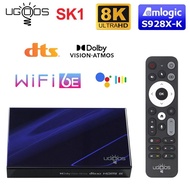UGOOS SK1 TV Box 智能電視盒 | Amlogic S928X-K | Android 11 | 8K 高清 | WiFi6E | BT5.2 | Dolby Vision Atmos 