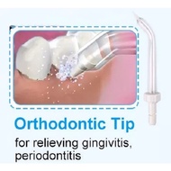 Periodontal water flosser head for h2ofloss water flosser