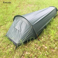 Ronyme Waterproof Camping Tent 1 Person Sleep Bag Outdoor Backpacking Beach Shelter