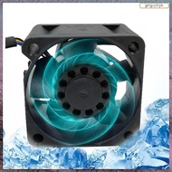 [L E U R] TFA0412CN Cooling Fan for  4028 DC12V 0.81A 8200RPM 4-Wire PWM Temperature Control 4CM Swi