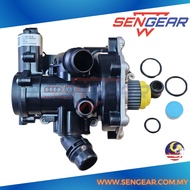 【Audi A3 A4 A5 A6 A7 Q5】Ea888 Gen3 Engine Cooling Water Pump + Thermostat Housing Complete Set | Plu