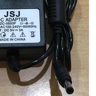 ✥ Adaptor 5V 3A Power Supply 3 Ampere 5 Volt DC ☋