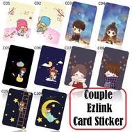 Couple Ezlink Card Sticker