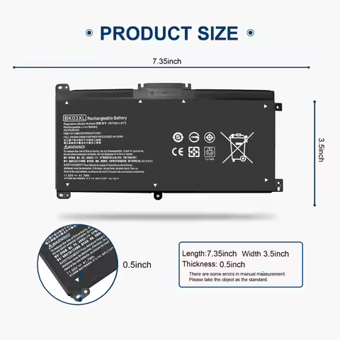 BK03XL 916811-855 Battery for HP Pavilion X360 14-ba0xx 14-ba2xx 14m-ba0xx 14m-ba1xx 14m-ba011dx 14m
