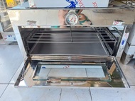 2 layer gas type oven with gauge temperature size 14x18