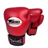 8 10 12 14 16oz Twins Gloves Kick Boxing Gloves Leather PU Sanda Sandbag Training Black Boxing Glove