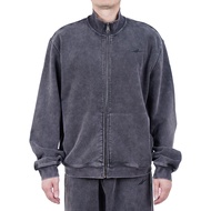 Hoodless Zip-up Sweatshirt