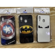 Samsung A40 flexible case with glass back