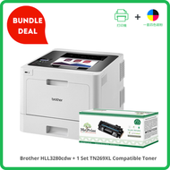 HLL3280cdw 打印組合 (彩色鐳射打印機 + 一套代用碳粉) #HL-L3280CDW #TN269XL