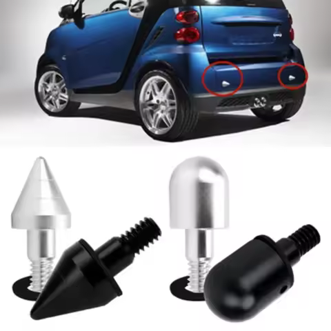 1Pc Sharp Head Bumper Pin Protector for Benz SMART Fortwo W 451 W451 M77