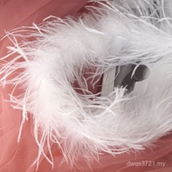 Feather Dress Hair Clip - Ostrich Feather Accessory for Dance Costumes