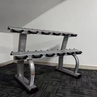 Export Double Dumbbell Rack Commercial Sports Fitness Equipment Dumbbell Storage Rack Gym Private Ed