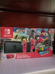 Switch 瑪莉歐奧德賽主機 可軟破