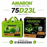 [ Installation Provided ] 75D23L  AMARON GO | Car Battery  preve Inspira Xtrail VELLFIRE ALPHARD  LA