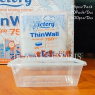 Thinwall Victory 750ml Rectangle - Food Container - Contents 500 Sets / Box