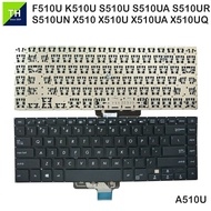 Asus VivoBook  A510U  F510U  K510  S510U  X510  X510U  Series  Notebook / Laptop Replacement Keyboard