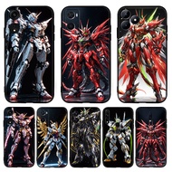 K2C Anime Gundam Cool Casing for OPPO R9 F1 Plus R9S Reno 2 2Z 2F 3 4  Pro 5 5F Lite 5K TPU soft bla