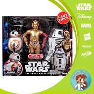 Star Wars The Force Awakens Droid Pack C-3PO BB-8 and RO-4LO Special Collectors Edition