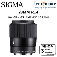 SIGMA 23mm F1.4 DC DN Contemporary Lens For Sony E-Mount / Fujifilm X-Mount / Canon RF-Mount