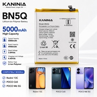 BN5Q BATERRY COMPATIBLE FOR PHONE REDMI 13C/POCO C65/M6 5G BATERRY 5000MAH