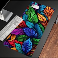 Desk Mat with Jungle, Tropical Forest Desk Mat, Colorful Desk Mat ,XXL Gaming Mousepad, Large Desk Mat, Desk Mat for Gaming and Work