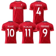 2023 newNew Style Liverpool Jersey 21-22 Home No. 11 Sarah 4 Vandic Fielminno Short-Sleeved Football Uniform