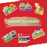 แม่เหล็กติดตู้เย็น ของที่ระลึกแบบไทยๆ Magnet thaigift ของฝาก ของชำร่วย ของตกแต้งบ้าน ของฝากจากประเทศ