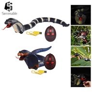 [Serenable] Realistic RC Snake Toy Rattle Snake Toys Infrared RC Animal Toy Remote Control Snake for