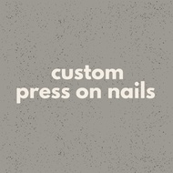 Custom Press on Nails / Fake Nails / Fake Nails