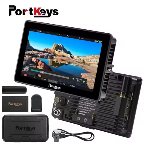 Portkeys BM5 IV WR 5.5inch Camera Monitor 2200Nit High Brightness Screen 4K 60P Wide Color Gamut Cam