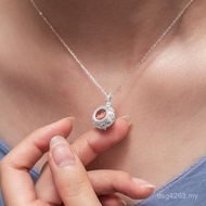 Lotus Couple Tibetan Style Gold-Plated Ethnic Style Pendant Sterling Silver Can Open 925 Round Gem G