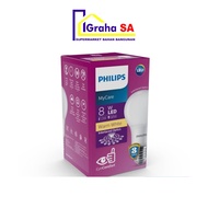 PHILIPS LED 8W E27 3000K